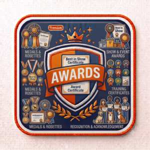 Rosettes, Medals & Certificates
