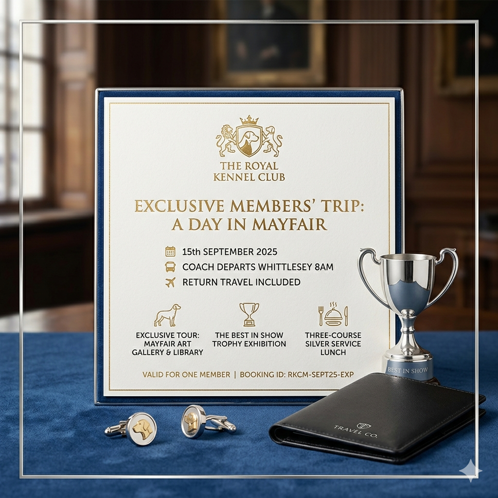 Royal Kennel Club Trip - 1 Adult Ticket - 15th September 2026
