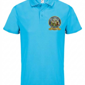 FiveJays Dog Training Club Members Polo Shirt (Aqua) - Unisex