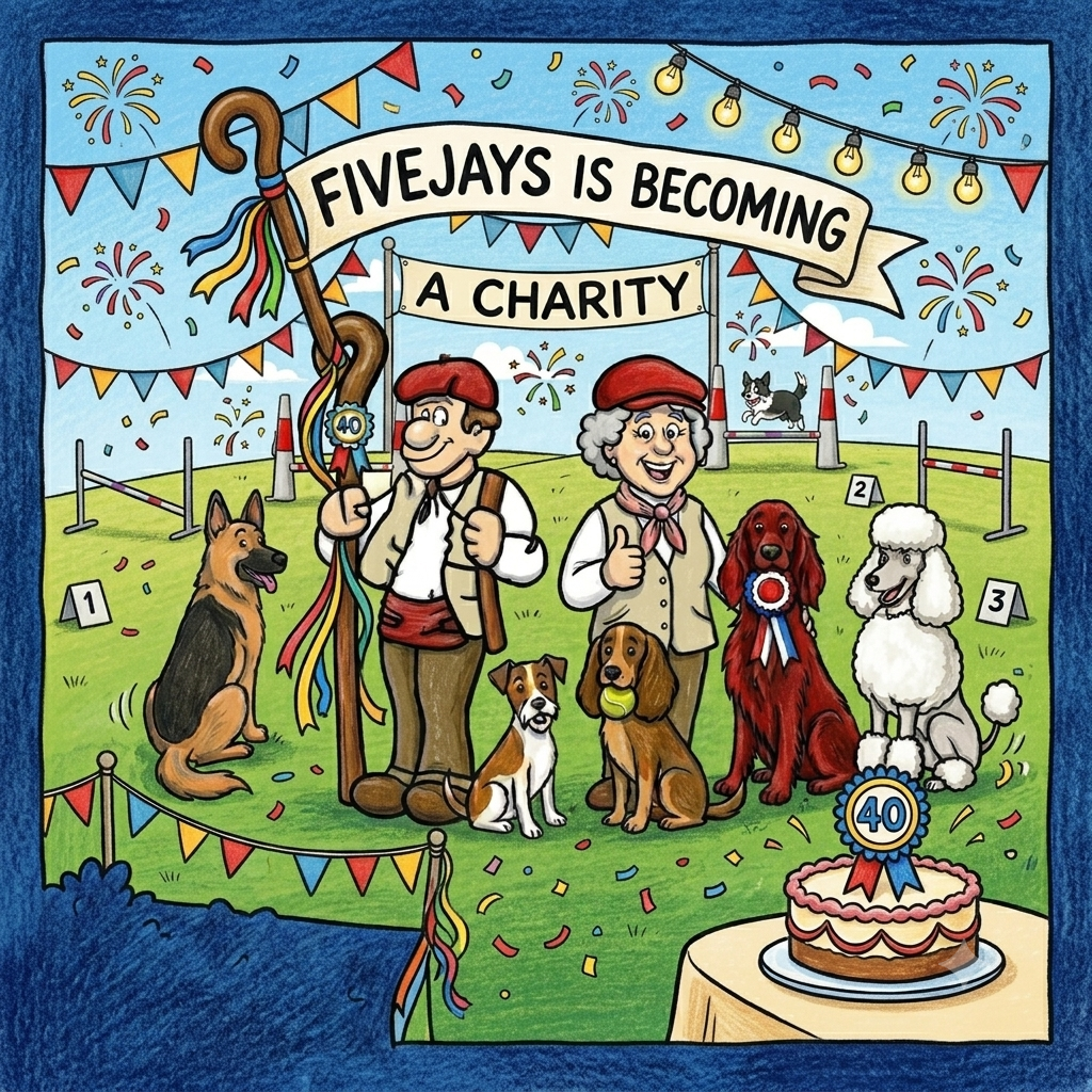 FiveJays is Officially Becoming a Registered Charity!