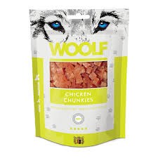 Woolf Chicken Chunkies Dog Treats 100g