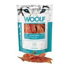 Woolf Chicken Fillet Dog Treats 100g