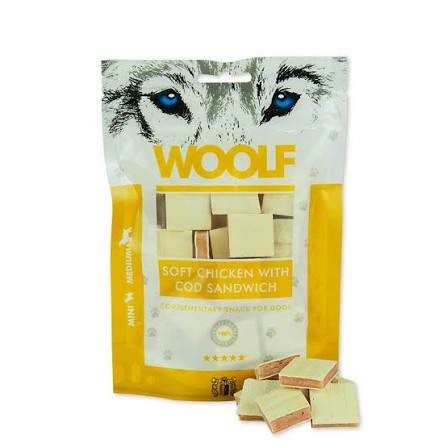 Woolf Chicken With Cod Sandwich 100g