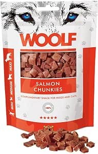 Woolf Salmon Chunkies 100g