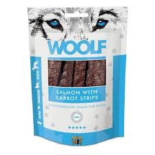 Woolf Salmon With Carrot Strips 100g
