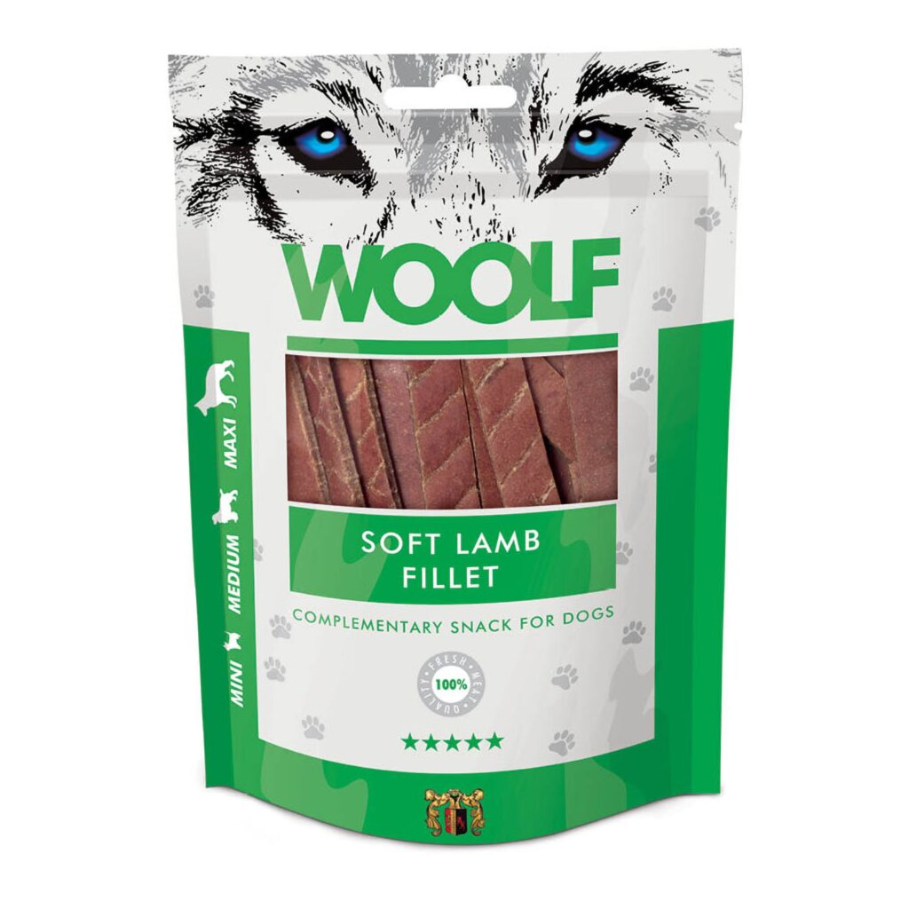 Woolf Soft Lamb Fillet Dog Treat 100g
