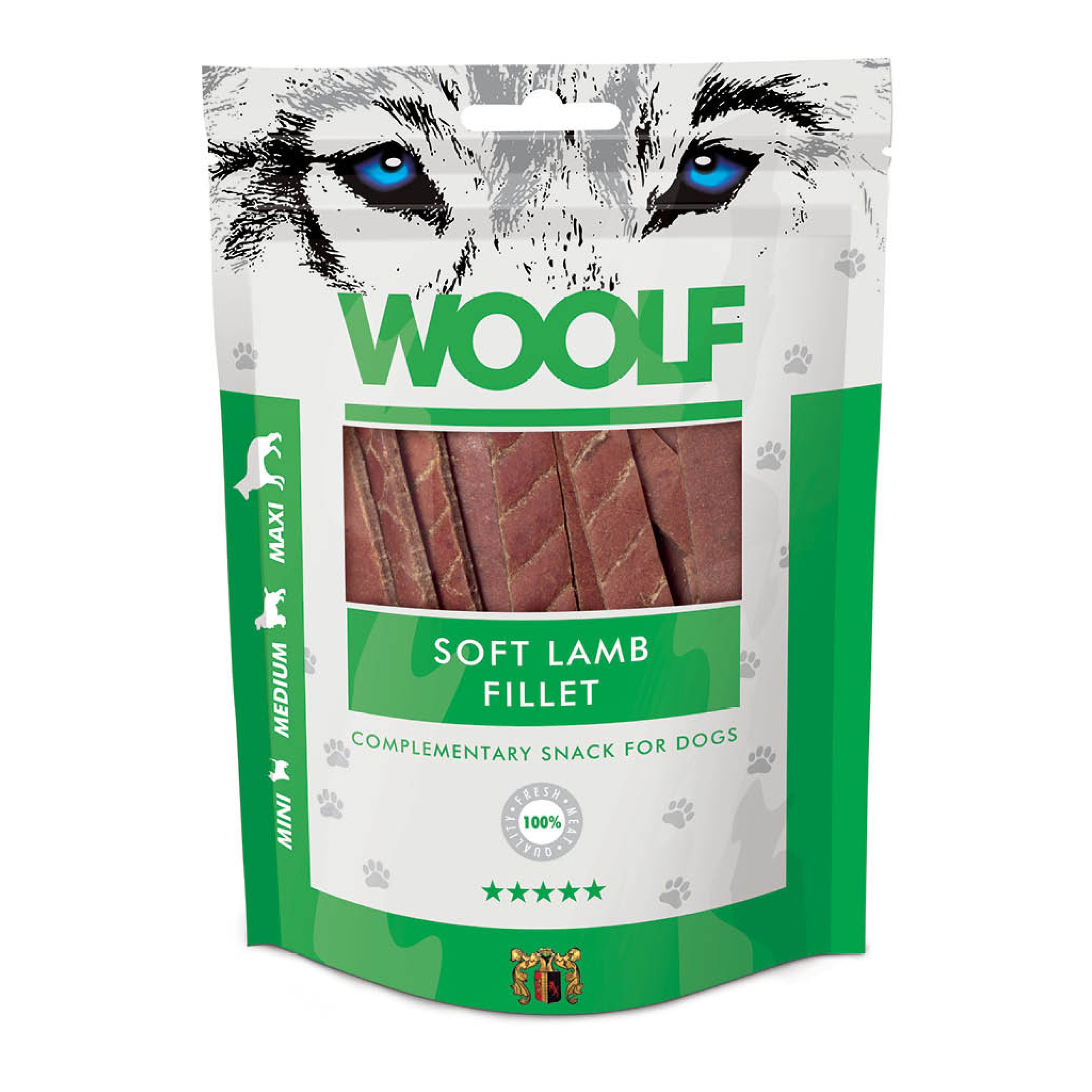 Woolf Soft Lamb Fillet Dog Treat 100g