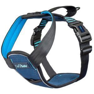 CarSafe Crash Tested Dog Harness Blue