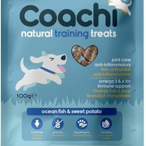 Coachi Natural Training Treats Ocean Fish 100g