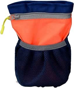 Coachi Train & Treat Bag Navy & Coral
