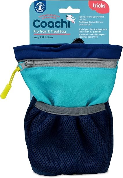 Coachi Train & Treat Bag Navy & Light Blue