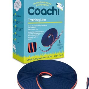 Coachi Training Line Navy & Coral 10m