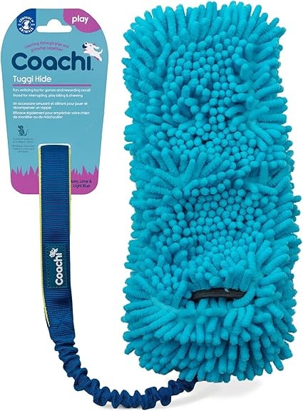 Coachi Tuggi Hide Navy, Lime & Light Blue