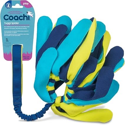 Coachi Tuggi Spider Navy, Lime & Light Blue