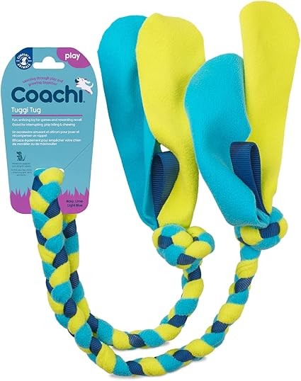 Coachi Tuggi Tug Navy, Lime & Light Blue
