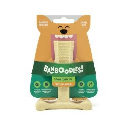 Bamboodles T-Bone Cheese Dog Chew Toy (Small)