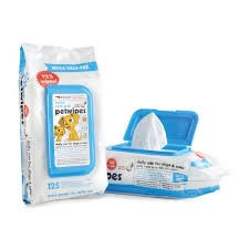Petkin Pet Wipes Mega Pack (125 Pack)