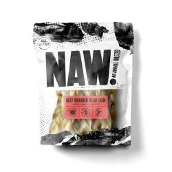 NAW Braided Beef Head Skin 100g